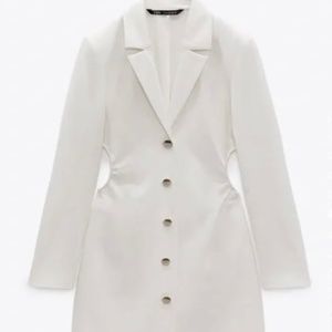 Zara side cut out blazer/ jumpsuit